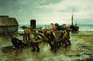 إحالة سفينة ، 1887 بواسطة هنري بيكون