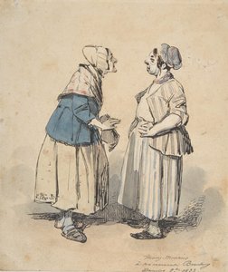 القيل والقال The Two Gossips ، 1832.