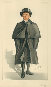 أسقف ليتشفيلد ، ليتشفيلد ، 27 مايو 1897 ، فانيتي فير كارتون بواسطة هنري تشارلز سيبينجز رايت