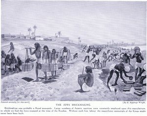 اليهود صناعة الطوب ، ج .1920 بواسطة هنري تشارلز سيبينجز رايت