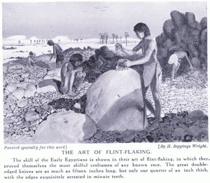 فن صناعة الصوان ، ج 1920 بواسطة هنري تشارلز سيبينجز رايت