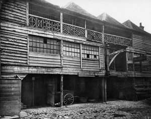 King&39;s Head Inn Yard ، ساوثوارك ، c.1881 بواسطة هنري ديكسون