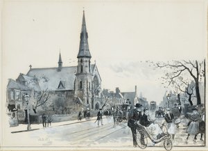 كنيسة Longsight Wesleyan بواسطة هنري إدوارد تدمرش