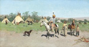 في المراعي الجديدة ، 1895