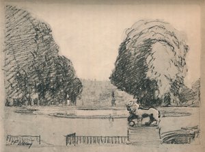 في إطار حزن من الأشجار المقطوعة القديمة ، c1927 ، 1927