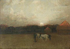 حقل Stubble ، ج. 1909. بواسطة عزيزي هنري الذهبي