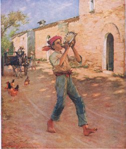 أسماك تبكي في إسبانيا ، رسم توضيحي من مجلتي ، 1925