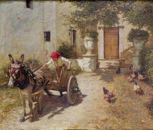 مشهد مزرعة يارد ، 1905