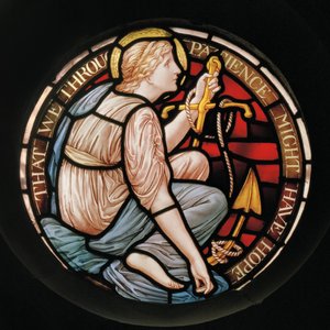أمل ، 1888 (زجاج ملون)