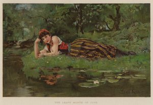 The Leafy Month of June (chromolitho) بواسطة هنري جون يند كينغ