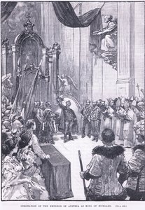 تتويج إمبراطور النمسا كملك هوجاري 1868 م بواسطة هنري ماريوت باجيت
