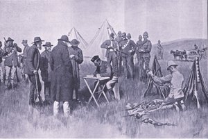 أقسم يمين الحياد ، التوضيح من بعد بريتوريا: حرب العصابات ، 1902 بواسطة هنري ماريوت باجيت