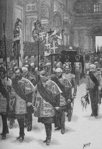 دفن ويلينغتون ، c1890 بواسطة هنري ماريوت باجيت