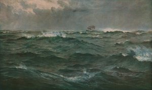الطقس القاسي في البحر الأبيض المتوسط ، 1874 ، c3030. بواسطة هنري مور