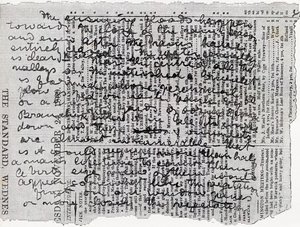 جزء من مذكرات ستانلي ، توضيح من "العالم في الأيادي" ، نُشر عام 1878 بواسطة هنري مورتون ستانلي