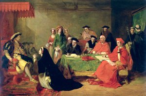 محاكمة الملكة كاثرين أراغون ، 1848