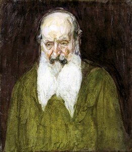 رأس يهودي في فلسطين ، 1899 ، أعيد صياغته ح. 1918-1920.