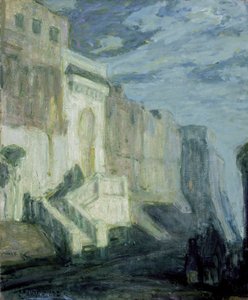 ضوء القمر: أسوار طنجة ، حوالي 1913-14