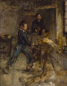 دراسة لصانع القباب الصغير ، كاليفورنيا. 1895. بواسطة هنري اوساوا تانر