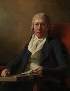 توفي جيمس جونستون من سترايتون عام 1841. بواسطة هنري رايبورن