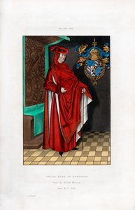 فيليب ، دوق بورغوندي ، c1460 ، 1843. بواسطة هنري شو