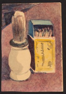فرشاة ومباريات الحلاقة ، ج .1930 بواسطة هنري سيلك