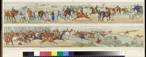 9. روحي مشتعلة ومتلهفة للميدان 10. صراع من أجل البداية رحلة صيد إلى ميلتون موبراي 1822 بواسطة هنري توماس الكين