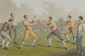 معركة جائزة ، مائية من قبل كلارك ، حانة. بقلم توماس ماكلين ، 1820 (أكواتينت) بواسطة هنري توماس الكين