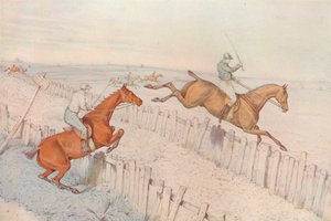 حلبة سباق: تجاوز طريق قديم أعمى ، وعمله بشكل جيد: حتى الرهان ، 1827 بواسطة هنري توماس الكين