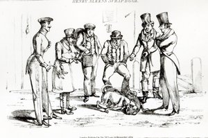 قتال الكلب ، 1824 بواسطة هنري توماس الكين