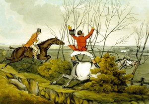 Plunging Through the Hedge, from 