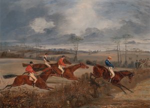مشاهد من موانع: أخذ التحوط ، كاليفورنيا. 1845. بواسطة هنري توماس الكين