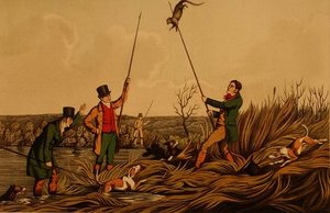 "Spearing The Otter" ، حانة. بواسطة توماس ماكلين بواسطة هنري توماس الكين