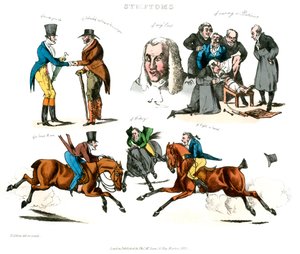 أعراض أن تكون مسليا ، 1822. بواسطة هنري توماس الكين