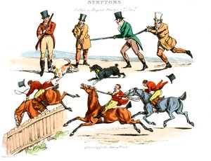 أعراض أن تكون مسليا ، 1822. بواسطة هنري توماس الكين