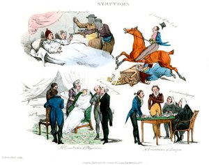 أعراض أن تكون مسليا ، 1822. بواسطة هنري توماس الكين
