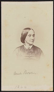صورة كارت دي-فيزيت للسيدة. بوين ، 1866. بواسطة هنري أولك
