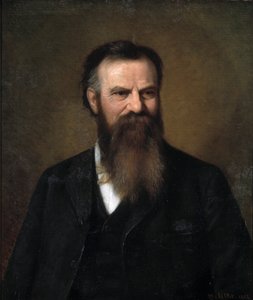 الرائد جون ويسلي باول 1885. بواسطة هنري أولك