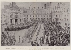 حفظ الله الملكة ، Serenade في Quadrangle في قلعة Windsor في عيد ميلاد صاحبة الجلالة الثمانين بواسطة هنري وليام بروير