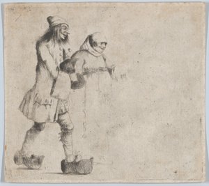 فلاح وراهب سعيد 1770. بواسطة هنري ويليام بنبري