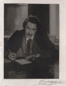 روبرت لويس ستيفنسون ، 1909. بواسطة هنري وولف