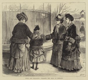الأختام و Sealskins ، يرتدي جلود في إنجلترا بواسطة هنري وودز