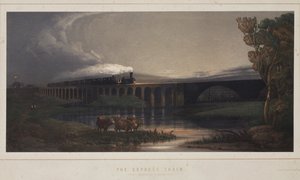 القطار السريع 1850 بواسطة هنري بعد Maplestone