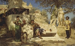 الأرستقراطية قيلولة ، 1881 بواسطة هنريك سيميردزكي
