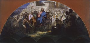 محاولة المسيح في القدس ، 1876 بواسطة هنريك سيميردزكي