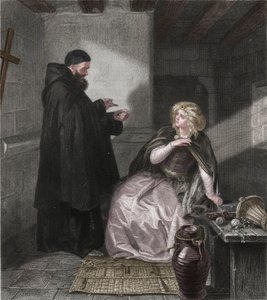 جولييت في زنزانة الراهب لورانس ، 1867