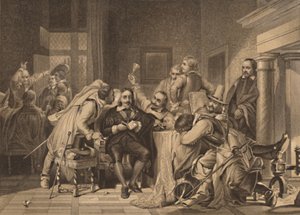 تشارلز الأول في غرفة الحرس ، 1886