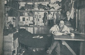 الكابتن RF سكوت ، RN ، يكتب في مذكراته ، c1911 ، 1936. بواسطة هربرت بونتينج