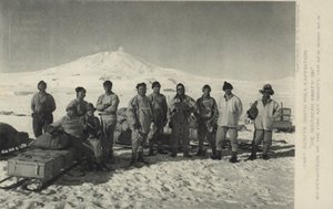كابتن سكوتس القطب الجنوبي. الحزب الجنوبي 1911. بواسطة هربرت بونتينج