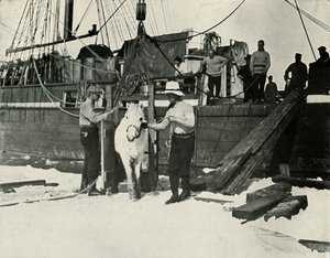 إنزال المهور ، c19101913 ، 1913 بواسطة هربرت بونتينج